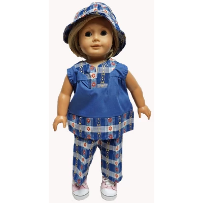 Doll Clothes Superstore Size 3 Matching Girl And Doll 3 Piece Pant Set On Sale 2 Doll Clothes Superstore Size 3 Matching Girl And Doll 3 Piece Pant Set On Sale - Image 2