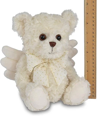 Bearington Peace Plush Stuffed Animal Angel Teddy Bear, 12" 2 Bearington Peace Plush Stuffed Animal Angel Teddy Bear, 12" - Image 2