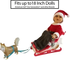 The New York Doll Collection 18 Inch Doll Winter Sleigh Set 9 The New York Doll Collection 18 Inch Doll Winter Sleigh Set -Dollhouse Dreams Deals Store GUEST e1244639 72d4 4e8c 8203 5bd7572e87b5