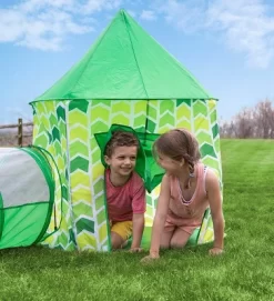 HearthSong Indoor Outdoor Two Green Pop-Up Play Tents And Two Tunnels For Kids -Dollhouse Dreams Deals Store GUEST e177d096 8a40 4b79 abcf 526e58b54dd5