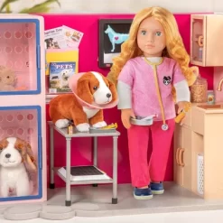 Our Generation Healthy Paws Vet Clinic Playset In Pink With Electronics For 18" Dolls -Dollhouse Dreams Deals Store GUEST e1f01d09 0115 4cde a5a9 3327f209ab93