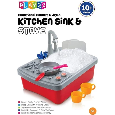 Kitchen Sink Toy For Toddlers - 17 Pieces Kitchen Sink Toy Set - Play22usa 8 Kitchen Sink Toy For Toddlers - 17 Pieces Kitchen Sink Toy Set - Play22usa - Image 8