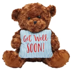 Get Well Soon Bear Plush Pillow, Get Well Soon Bear For Kids, Adults (Dark Brown, 14 In) 7 Get Well Soon Bear Plush Pillow, Get Well Soon Bear For Kids, Adults (Dark Brown, 14 In) -Dollhouse Dreams Deals Store GUEST e9bddd78 729a 48e1 bdb5 551815a45e69