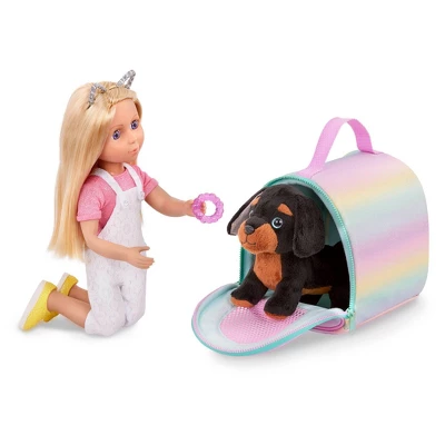 Glitter Girls Slim And Pup With Carrier Set 2 Glitter Girls Slim And Pup With Carrier Set - Image 2