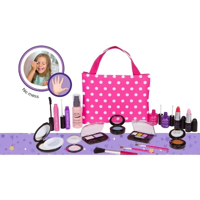 Pixie Crush Pretend Little Girl Play Makeup Deluxe, 16 Piece Set 1 Pixie Crush Pretend Little Girl Play Makeup Deluxe, 16 Piece Set