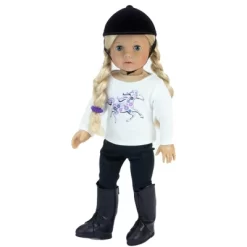 Sophia’s 4 Piece Horseback Riding Outfit With Riding Boots Set For 18'' Dolls, Black -Dollhouse Dreams Deals Store GUEST eb47e7ae 6674 4d3e ab38 a6f71226c25c