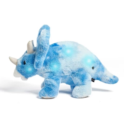 FAO Schwarz 12" Triceratops LED Plush With Sound 5 FAO Schwarz 12" Triceratops LED Plush With Sound - Image 5