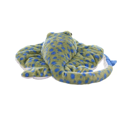 Wild Republic Cuddlekins Blue Spotted Ray Stuffed Animal, 12 Inches 4 Wild Republic Cuddlekins Blue Spotted Ray Stuffed Animal, 12 Inches - Image 4
