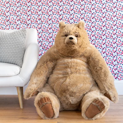 Manhattan Toy Kodiak Bear Jumbo Plush Toy 4 Manhattan Toy Kodiak Bear Jumbo Plush Toy - Image 4
