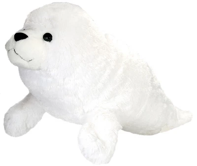 Wild Republic Cuddlekins Jumbo Harp Seal Stuffed Animal, 30 Inches 1 Wild Republic Cuddlekins Jumbo Harp Seal Stuffed Animal, 30 Inches