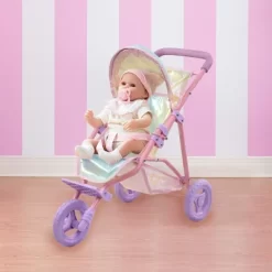 Olivia's Little World Baby Doll Jogging Stroller Buggy Iridescent Color OL-00016 14 Olivia's Little World Baby Doll Jogging Stroller Buggy Iridescent Color OL-00016 -Dollhouse Dreams Deals Store GUEST f4487c89 9cb8 4fd2 8c06 7e877143726d
