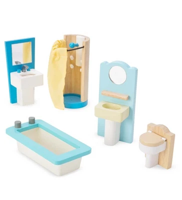 HearthSong 35-Piece Dollhouse Furniture For Kids 2 HearthSong 35-Piece Dollhouse Furniture For Kids - Image 2