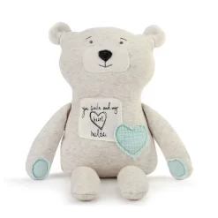DEMDACO Poetic Threads Bear - Boy 17 Inch - Blue