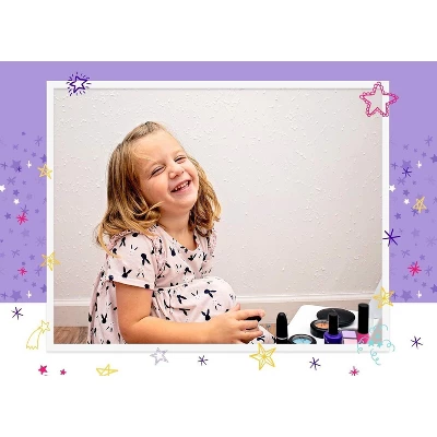 Pixie Crush Pretend Little Girl Play Makeup Deluxe, 16 Piece Set 2 Pixie Crush Pretend Little Girl Play Makeup Deluxe, 16 Piece Set - Image 2