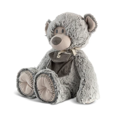 DEMDACO Gray Pocket Prayer Bear 16" 3 DEMDACO Gray Pocket Prayer Bear 16" - Image 3