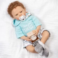 Paradise Galleries Reborn Baby Doll I Love You S-Mores 20 Inch Baby Doll - Brown Hair/Blue Gray Eyes 14 Paradise Galleries Reborn Baby Doll I Love You S-Mores 20 Inch Baby Doll - Brown Hair/Blue Gray Eyes -Dollhouse Dreams Deals Store GUEST fc6d7169 4615 4737 8ba0 b8e6895026e2