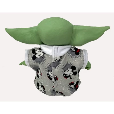 Mandalorian Yoda The Child Visits Mickey And Minnie In A Summer Robe 2 Mandalorian Yoda The Child Visits Mickey And Minnie In A Summer Robe - Image 2