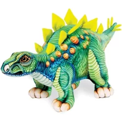 Underwraps Real Planet Stegosaurus Green 22 Inch Realistic Soft Plush